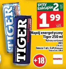 Topaz Napój energetyczny tiger oferta