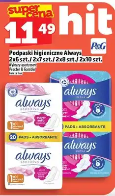 Topaz Podpaski higieniczne Always oferta