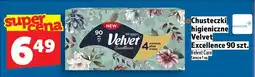 Topaz Chusteczki higieniczne Velvet Excellence 90 szt oferta