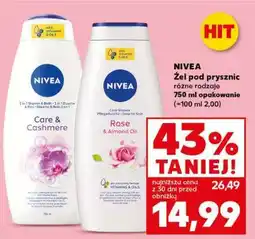 Kaufland NIVEA Żel pod prysznic różne rodzaje 750 ml opakowanie oferta