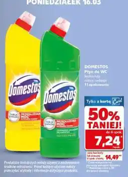Kaufland DOMESTOS Płyn do WC oferta