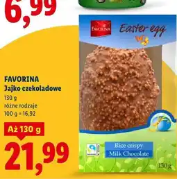 Lidl FAVORINA Jajko czekoladowe oferta