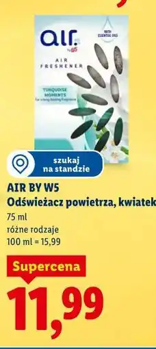 Lidl AIR BY W5 Odświeżacz powietrza, kwiatek oferta