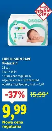 Lidl LUPILU SKIN CARE Pieluszki 1 oferta