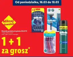 Lidl Wszystkie produkty do golenia GILLETTE oferta
