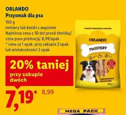 Lidl ORLANDO Przysmak dla psa oferta