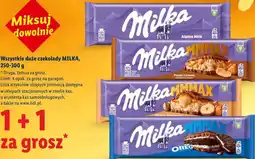 Lidl Wszystkie duże czekolady MILKA oferta