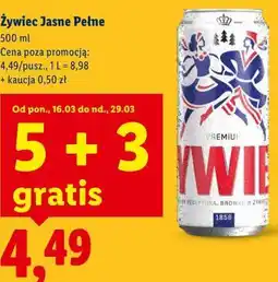 Lidl Żywiec Jasne Pełne oferta