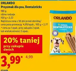 Lidl ORLANDO Przysmak dla psa, Dentalsticks oferta