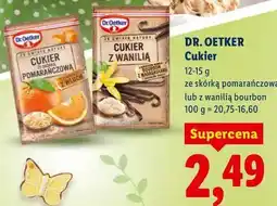 Lidl DR. OETKER Cukier oferta