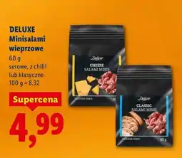 Lidl Minisalami wieprzowe serowe, z chilli lub klasyczne oferta