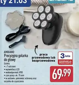 ALDI Precyzyjna golarka do głowy oferta