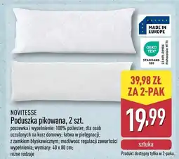 ALDI Poduszka pikowana, 2 szt oferta