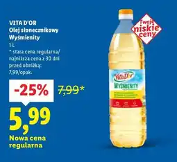 Lidl Olej słonecznikowy Wyśmienity oferta