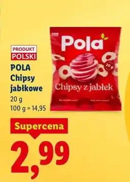 Lidl Chipsy jabłkowe oferta