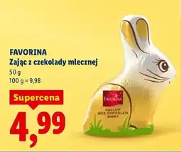 Lidl Zając z czekolady mlecznej oferta