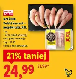 Lidl Kurczak - polędwiczki, XXL oferta