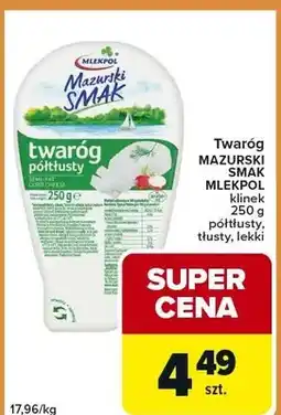 Carrefour Express Twaróg półtłusty, półtłusty tłusty, lekki oferta