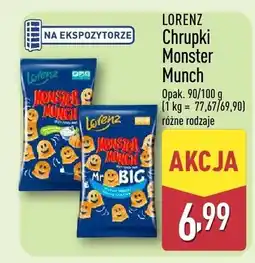 ALDI Chrupki Monster Munch oferta