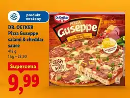 Lidl Pizza Guseppe salami & cheddar sauce oferta