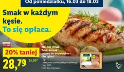 Lidl Filet z piersi kurczaka z chowu bez antybiotyków oferta