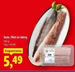 Lidl Sum, filet ze skórą oferta