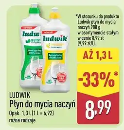 ALDI Płyn do mycia naczyń różne rodzaje oferta