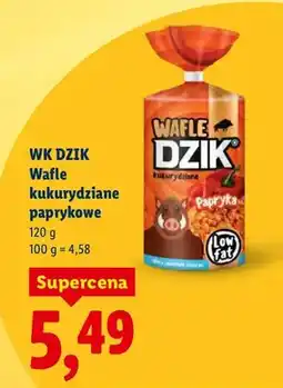 Lidl Wafle kukurydziane paprykowe oferta