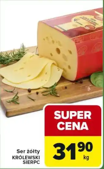 Carrefour Express Ser żółty KRÓLEWSKI SIERPC oferta