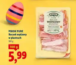 Lidl Boczek wędzony w plastrach oferta