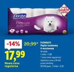 Lidl Papier toaletowy 4-warstwowy oferta