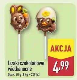 ALDI Lizaki czekoladowe wielkanocne oferta