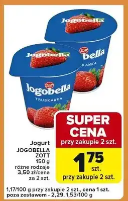 Carrefour Express Jogurt truskawka różne rodzaje oferta