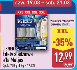 ALDI Filety śledziowe a'la Matjas oferta