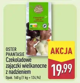 ALDI Czekoladowe zajączki wielkanocne z nadzieniem oferta