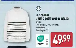 ALDI Bluza z półzamkiem męska oferta