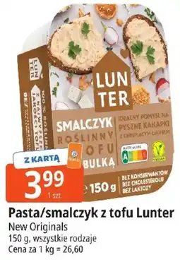 E.Leclerc Pasta/smalczyk z tofu Lunter New Originals oferta