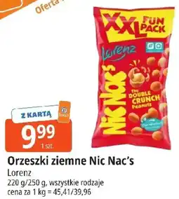 E.Leclerc Orzeszki ziemne Nic Nac's Lorenz oferta