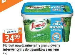 E.Leclerc Florovit nawóz mineralny granulowany interwencyjny do trawników z mchem oferta