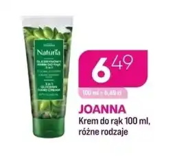 Koliber drogerie Joanna krem do rąk oferta
