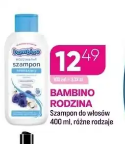 Koliber drogerie Bambino Rodzina Szampon oferta