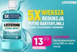 Koliber drogerie Listerine płyn do płukania oferta