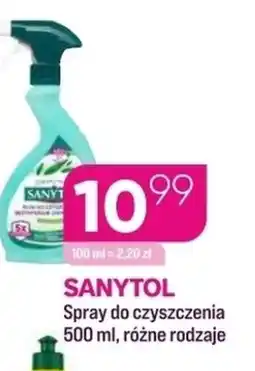 Koliber drogerie Sanytol Spray do czyszczenia oferta