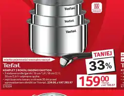 Selgros Tefal Komplet 3 rondli Ingenio Emotion oferta