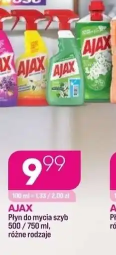 Koliber drogerie Ajax płyn do mycia szyb oferta