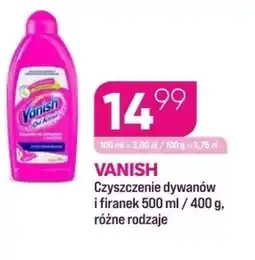 Koliber drogerie Vanish Czyszczenie dywanów i firanek oferta