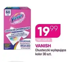 Koliber drogerie Vanish Chusteczki wyłapujące kolor oferta