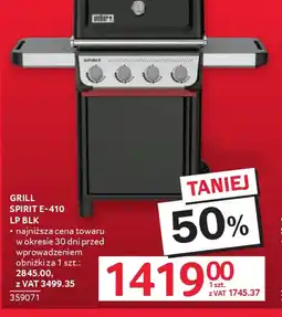 Selgros Weber Grill Spirit E-410 oferta
