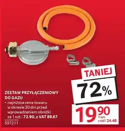 Selgros Zestaw przyłączeniowy do gazu oferta