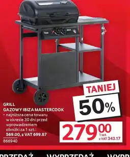 Selgros Grill gazowy Ibiza Mastercook oferta